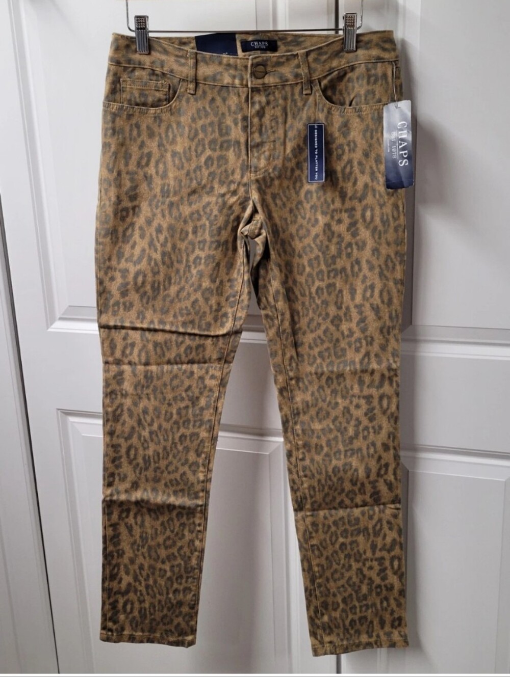 Chaps Pants Women's Size: 6 Animal Print New